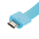 High Transmission Speed Portable Charging Data Cable Cord Connector COMPATIBLE FOR Android Phone Blue