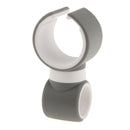 360 Degree Rotation GPS Cell Phone Smart Phone Tablet Holder Stand Organizer Mount For Bicycle Car Gray