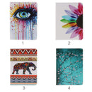 Portable Waterproof Dustproof PU Leather Flower Pattern Protective Case Cover FIT FOR IPad 7