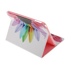 Portable Waterproof Dustproof PU Leather Flower Pattern Protective Case Cover FIT FOR IPad 5