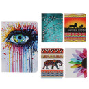 Portable Waterproof Dustproof PU Leather Flower Pattern Protective Case Cover FIT FOR IPad 5