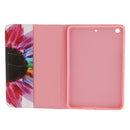 Portable Waterproof Dustproof PU Leather Flower Pattern Protective Case Cover FIT FOR IPad Mini 1/ 2/ 3