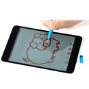 2in1 Capacitive Touch Screen Stylus Ballpoint Pen for iPhone 6S Light Blue