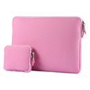 Laptop Notebook Carry Bag Sleeve Case Cover for 11" Macbook Mac Air Pro Retina Pink Set of 2