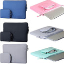Laptop Notebook Carry Bag Sleeve Case Cover for 15" Macbook Mac Air Pro Retina Mint Green Set of 2