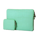 Laptop Notebook Carry Bag Sleeve Case Cover for 15" Macbook Mac Air Pro Retina Mint Green Set of 2