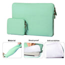 Laptop Notebook Carry Bag Sleeve Case Cover for 15" Macbook Mac Air Pro Retina Mint Green Set of 2