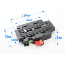 Quick Release Clamp Adapter + QR Plate P200 for Manfrotto 501 500AH 701HDV