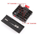 Quick Release Clamp Adapter + QR Plate P200 for Manfrotto 501 500AH 701HDV