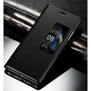 Portable PU Leather Case Cover Protector COMPATIBLE FOR Huawei P9 Phone Black