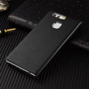 Portable PU Leather Case Cover Protector COMPATIBLE FOR Huawei P9 Phone Black