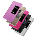 Portable PU Leather Case Cover Protector COMPATIBLE FOR Huawei P9 Phone Rose Red