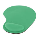 Ergonomic Mouse Mat Wrist Gel Rest Support Pad For Laptop Computing Green