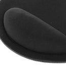 Ergonomic Comfort Soft Rest Wrist Support Mat Mouse Pad Gel Gaming Black