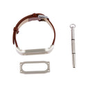 Set Of Anti Lost Design PU Leather Replacement Wristband With Box & Tool FIT FOR Mi Band 1S 1