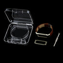 Set Of Anti Lost Design PU Leather Replacement Wristband With Box & Tool FIT FOR Mi Band 1S 1