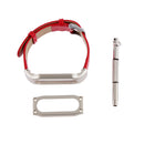 Set Of Anti Lost Design PU Leather Replacement Wristband With Box & Tool FIT FOR Mi Band 1S 3