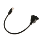 RJ45 Male to Female Screw Panel Mount Ethernet LAN Network Extension Cable