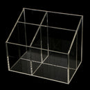 TV Caddy-Remote Control Phone Key Pen Organizer Storage Box Stand 4 Grids