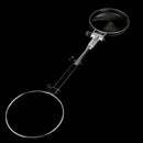 Illuminated LED Headband Magnifier Watch repair Magnifying Eyeglasses