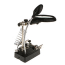 3 Lenses Help Hand Clip LED Magnifying Soldering Iron Stand Len Magnifier