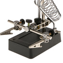 3 Lenses Help Hand Clip LED Magnifying Soldering Iron Stand Len Magnifier