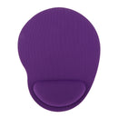 Ergonomic Rest Support Mouse Game Pad Gel Funny for Desktop NoteBook Purple