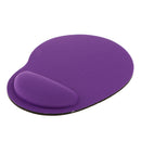 Ergonomic Rest Support Mouse Game Pad Gel Funny for Desktop NoteBook Purple