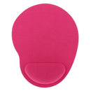 Ergonomic Rest Support Mouse Game Pad Gel Funny for Desktop NoteBook Rose Red