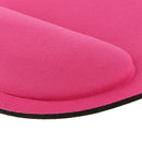 Ergonomic Rest Support Mouse Game Pad Gel Funny for Desktop NoteBook Rose Red