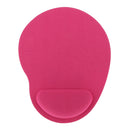 Ergonomic Rest Support Mouse Game Pad Gel Funny for Desktop NoteBook Rose Red