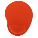 Ergonomic Rest Support Mouse Game Pad Gel Funny for Desktop NoteBook Orange