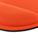 Ergonomic Rest Support Mouse Game Pad Gel Funny for Desktop NoteBook Orange