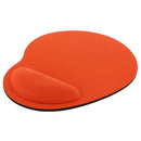 Ergonomic Rest Support Mouse Game Pad Gel Funny for Desktop NoteBook Orange
