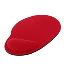 Anti-slip Mousepad Wrist Rest Gaming Smooth Desk Mat for Magic Mouse Red