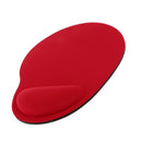 Anti-slip Mousepad Wrist Rest Gaming Smooth Desk Mat for Magic Mouse Red