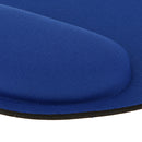 Anti-slip Slim Mouse Pad Rest Gaming for Laptop PC Smooth Desk Mat Blue