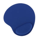 Anti-slip Slim Mouse Pad Rest Gaming for Laptop PC Smooth Desk Mat Blue