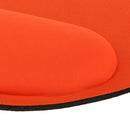 Mouse Pad with Gel Rest Wrist Support Mat Gaming for PC Laptop Orange