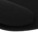 Anti-slip Slim Mouse Pad Rest Gaming for Laptop PC Smooth Desk Mat Black