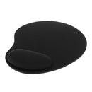 Anti-slip Slim Mouse Pad Rest Gaming for Laptop PC Smooth Desk Mat Black