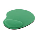 Mouse Pad with Gel Rest Wrist Support Mat Gaming for PC Laptop Green