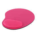 Ergonomic Rest Support Mouse Game Pad for PC NoteBook Computer Laptop Rose Red