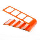 Desktop Remote Control Holder - Holds up to 4 Remotes Phone Stand Orange