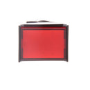 DC 12V Momentary Push Button Self Locking Square Switch with LED Light Red