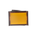 DC 12V Momentary SPDT 5 Pins 16mm Push Button Self lock Square Switch with LED Light Yellow