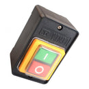ON/OFF Waterproof Push Button KAO-5/BSP210F-1B Craftsman Bench Drill Press Switch 10A Reset
