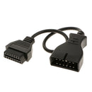 OBD/OBD2 Connector for GM 12 PIN Adapter to 16Pin Diagnostic Cable