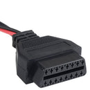 16P to 3P for Fiat Car Diagnostic Code Reader CAN OBD2 Extension Cable