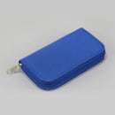 Blue-22 Slots SD/CF Micro Memory Card Storage Pouch Case Holder Wallet